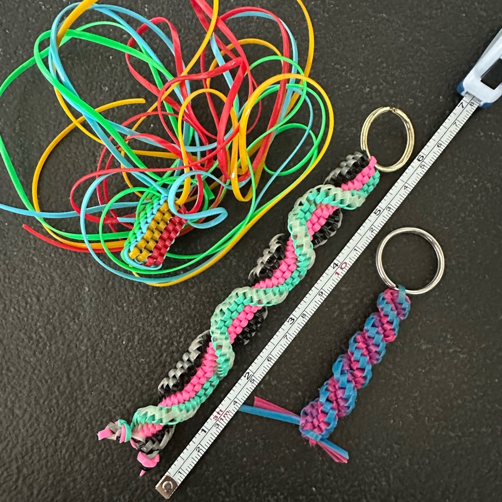 Vintage Boondoggle Keychains - Picture 2 of 2